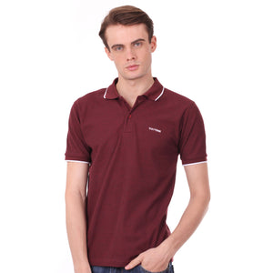 
            
                Load image into Gallery viewer, Number 61 Signature Polo in Maroon
            
        